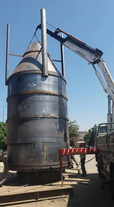 صوامع أعلاف بحمولة 60 طن — ٥
