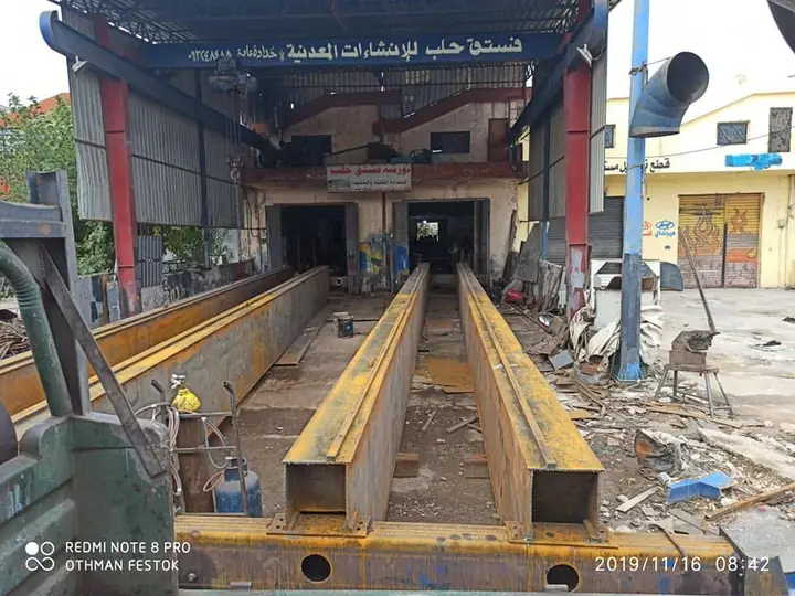 تصنيع وتركيب روافع جسرية — ١٠