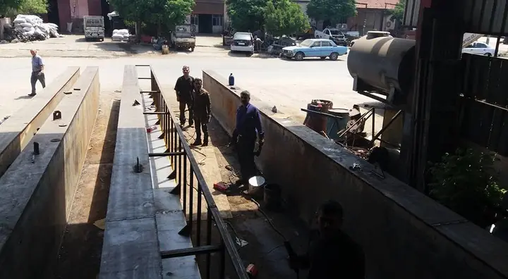 تصنيع وتركيب روافع جسرية — ١٤
